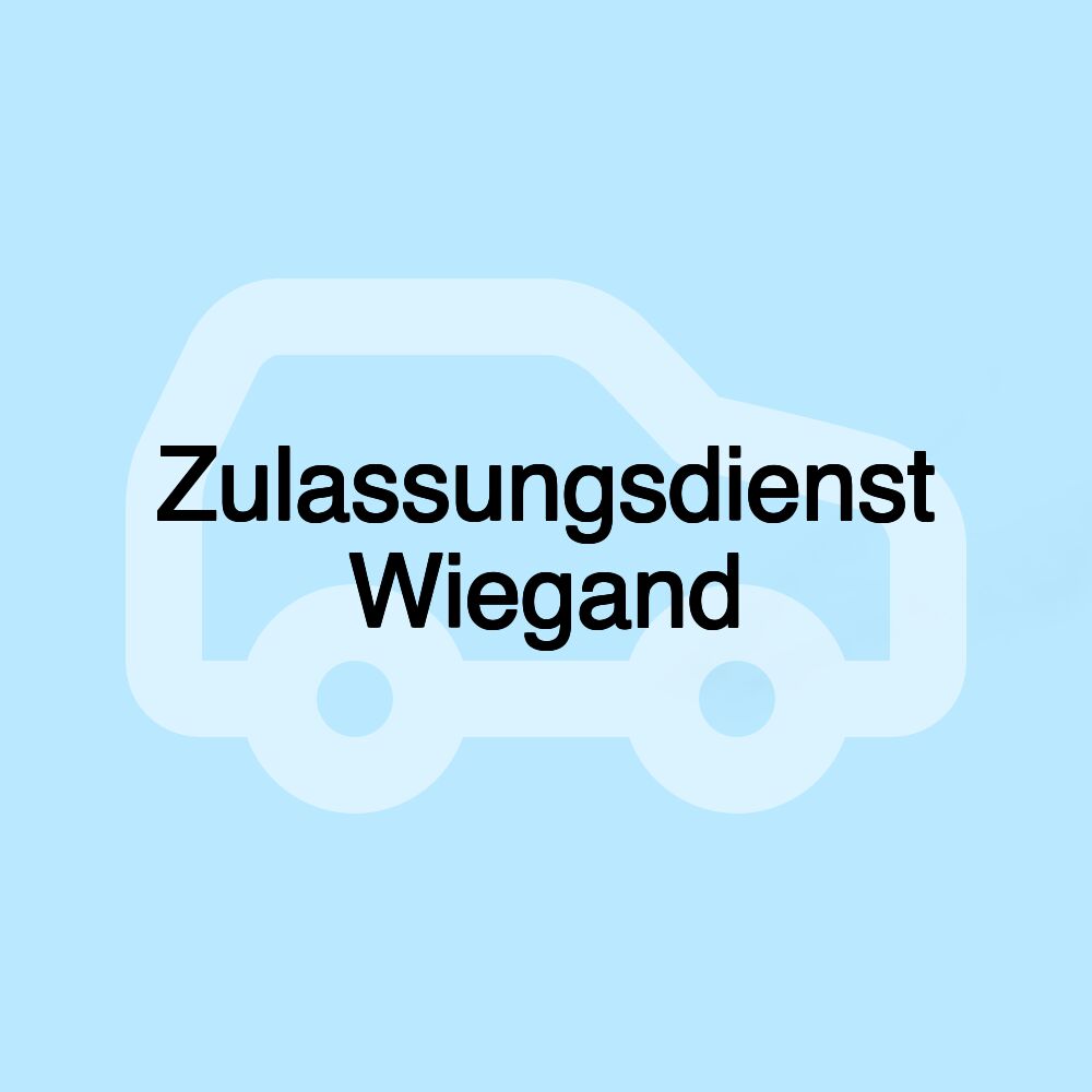 Zulassungsdienst Wiegand