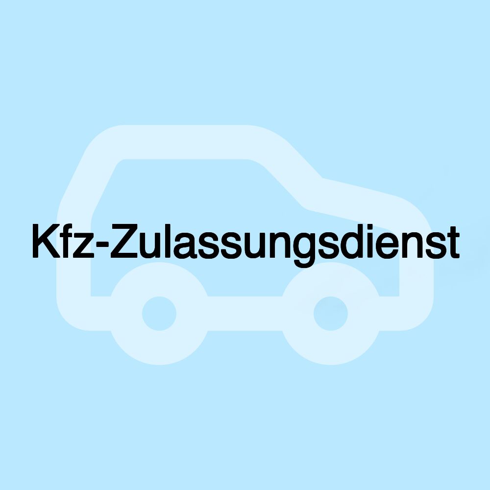 Kfz-Zulassungsdienst