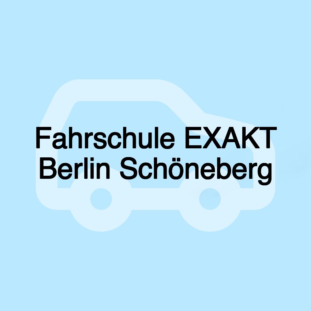 Fahrschule EXAKT Berlin Schöneberg