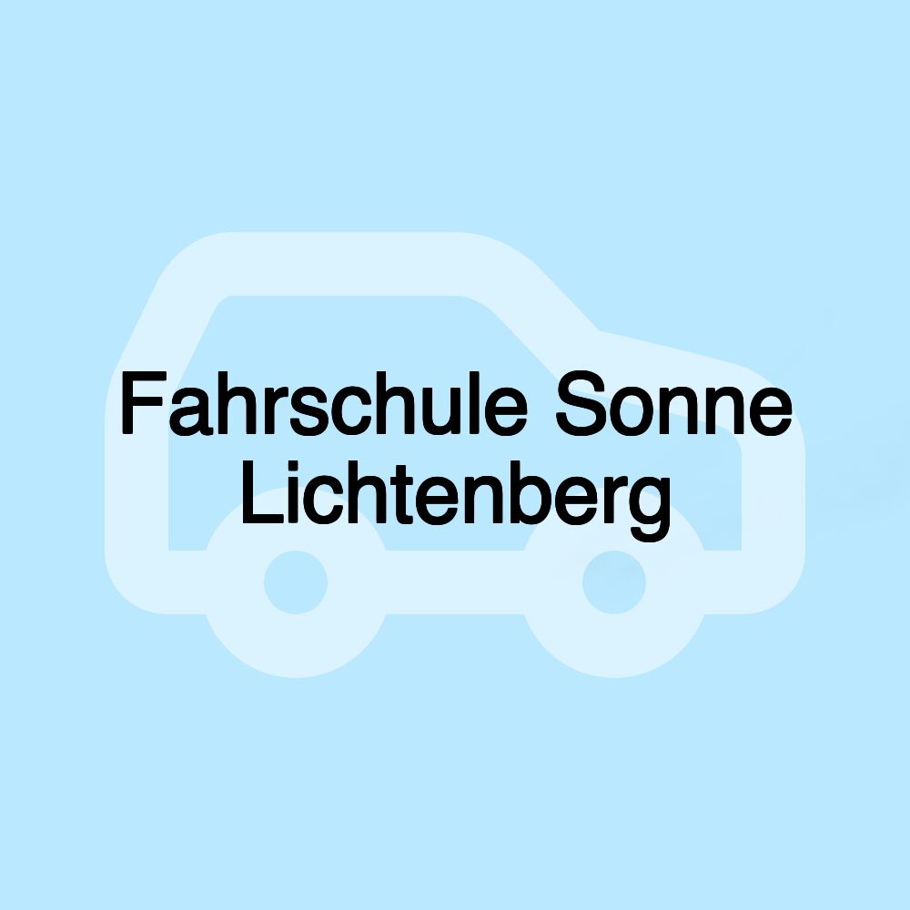 Fahrschule Sonne Lichtenberg