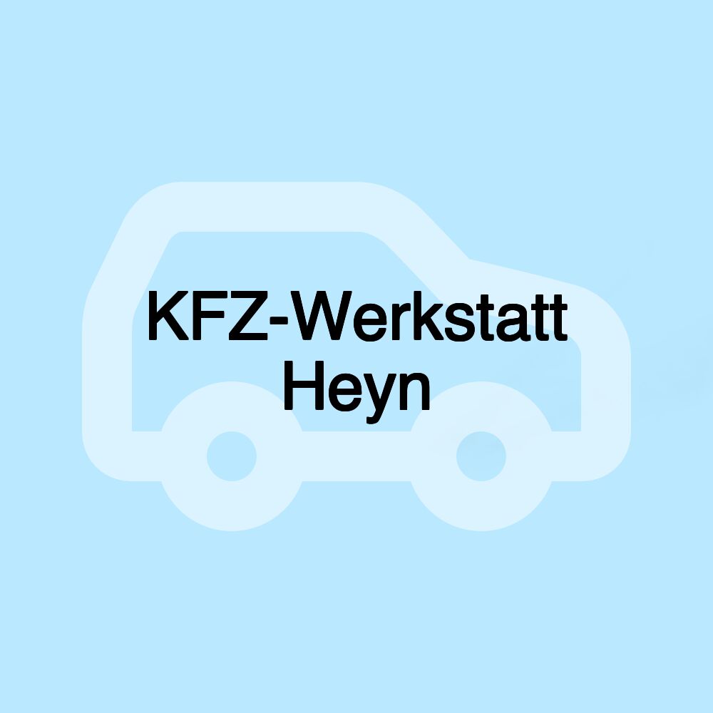 KFZ-Werkstatt Heyn