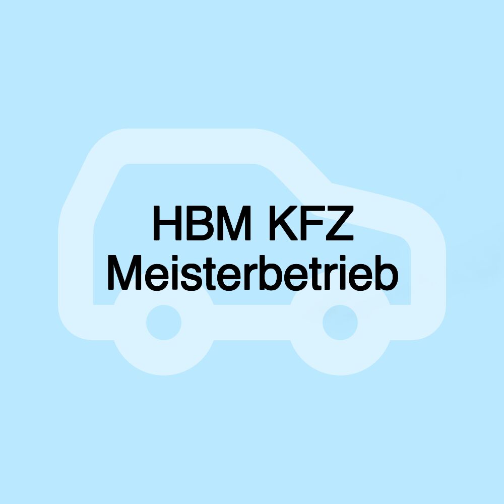 HBM KFZ Meisterbetrieb