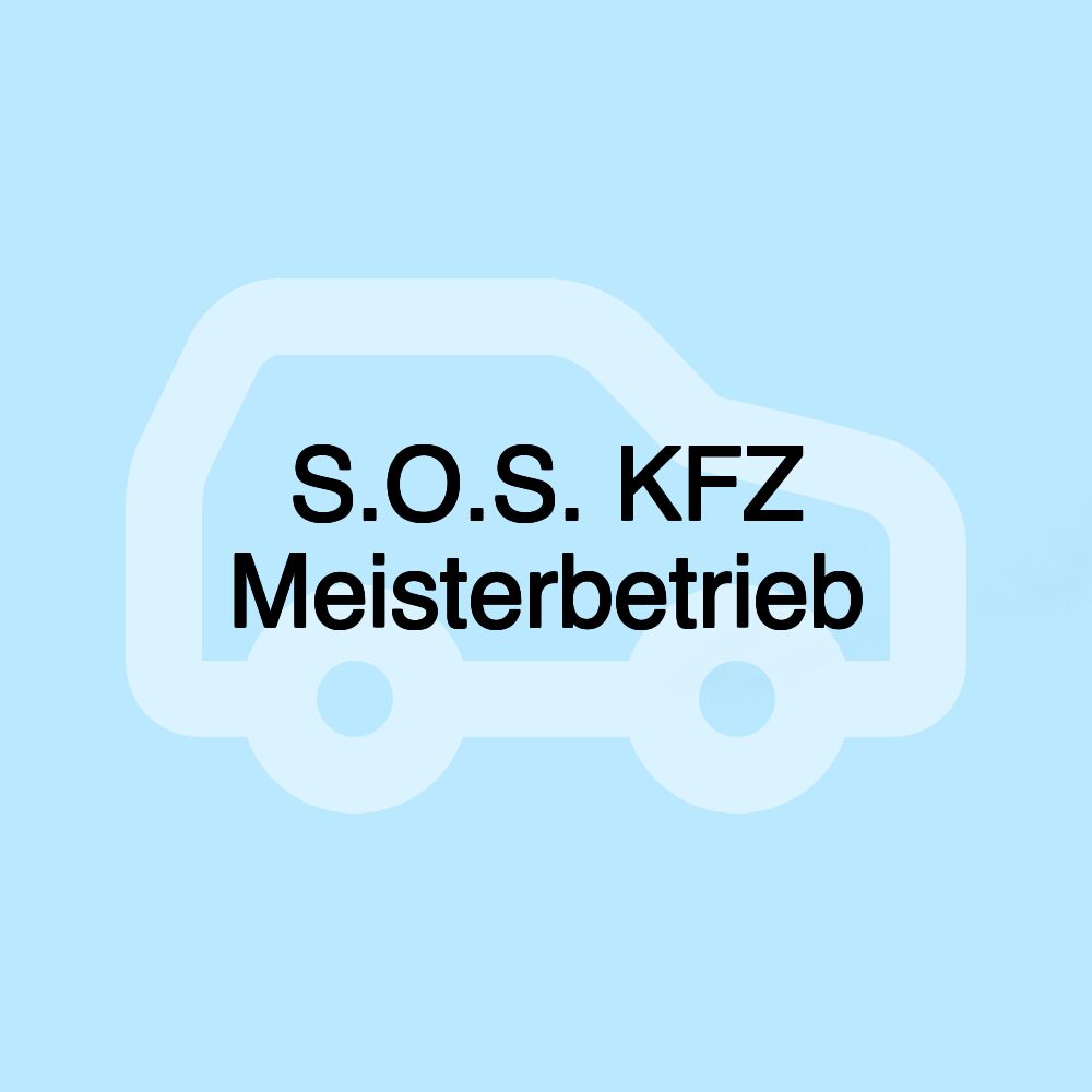 S.O.S. KFZ Meisterbetrieb