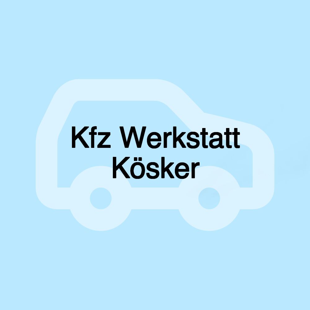 Kfz Werkstatt Kösker