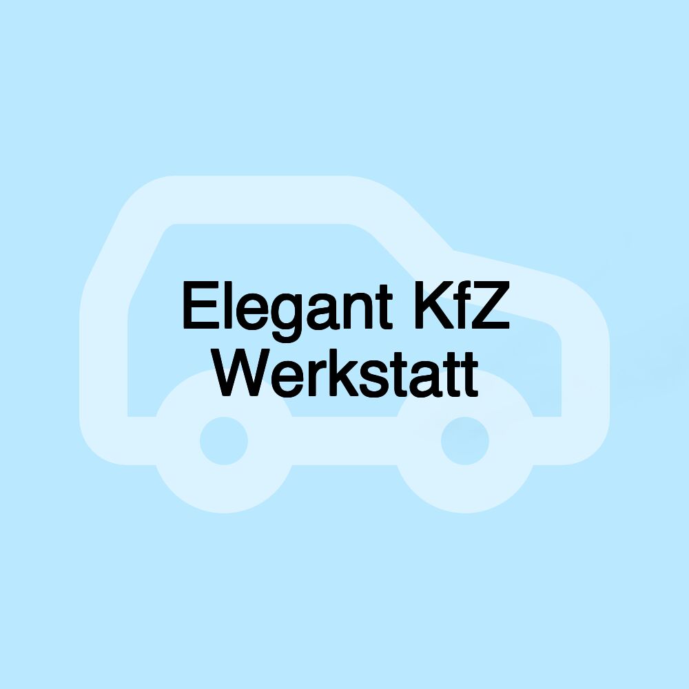 Elegant KfZ Werkstatt