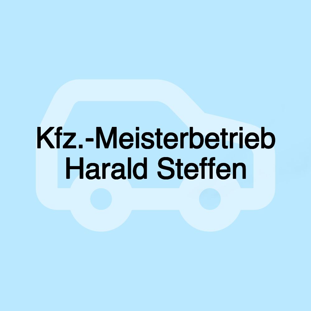 Kfz.-Meisterbetrieb Harald Steffen