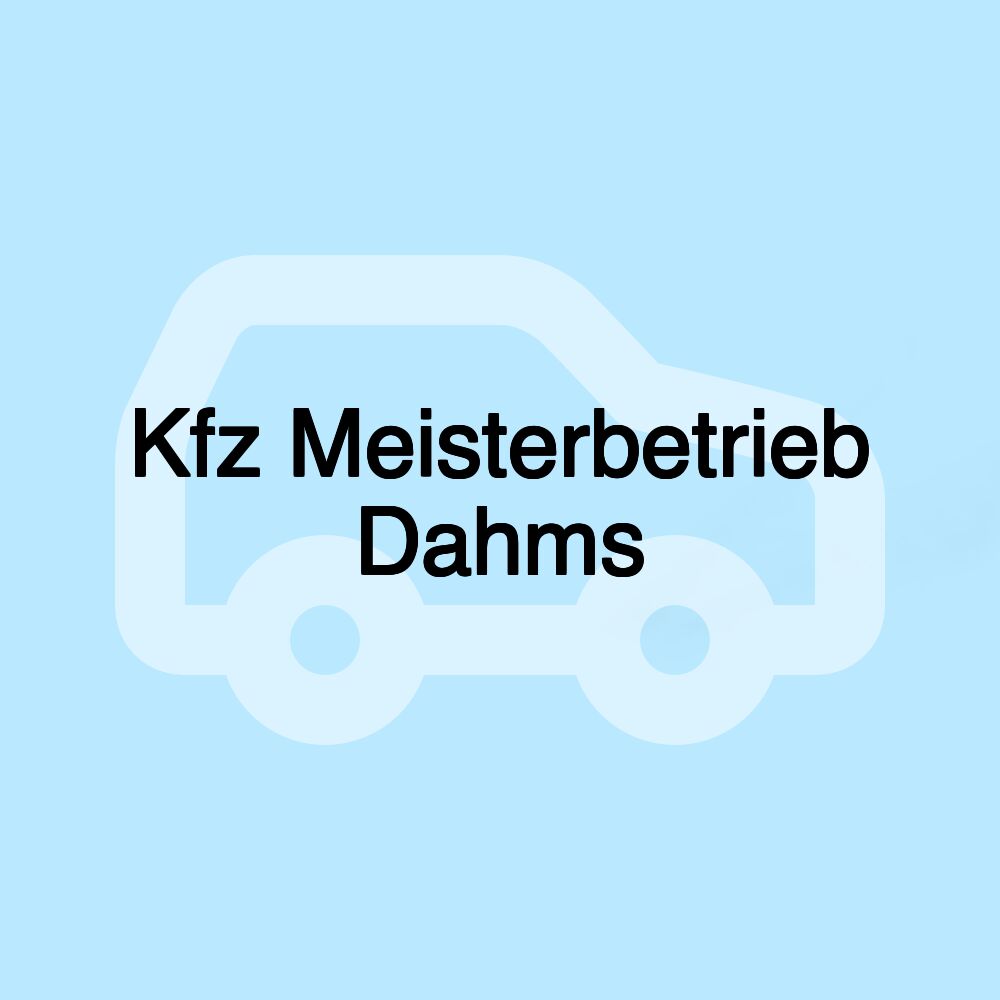 Kfz Meisterbetrieb Dahms