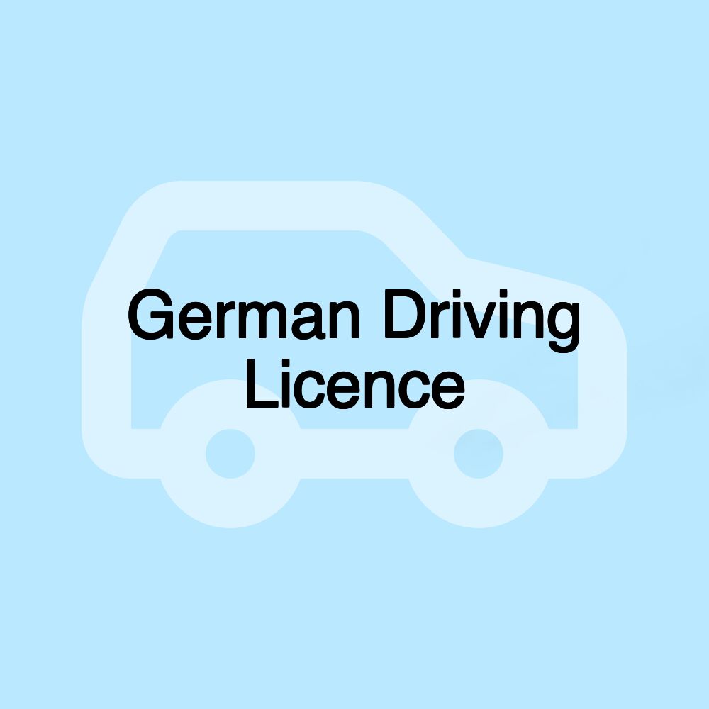 German Driving Licence