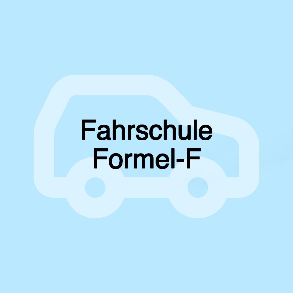 Fahrschule Formel-F