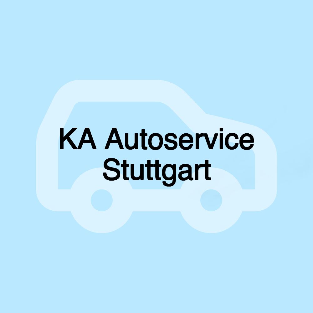 KA Autoservice Stuttgart