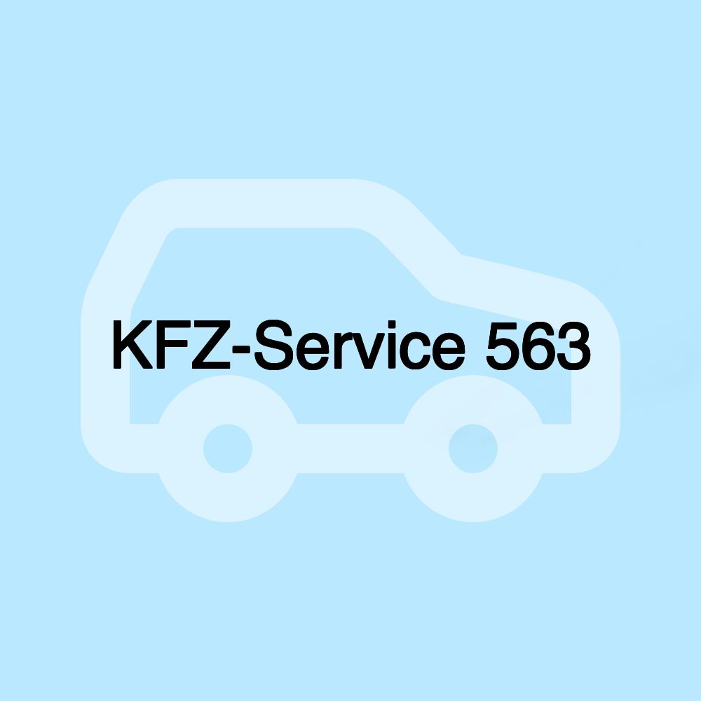 KFZ-Service 563