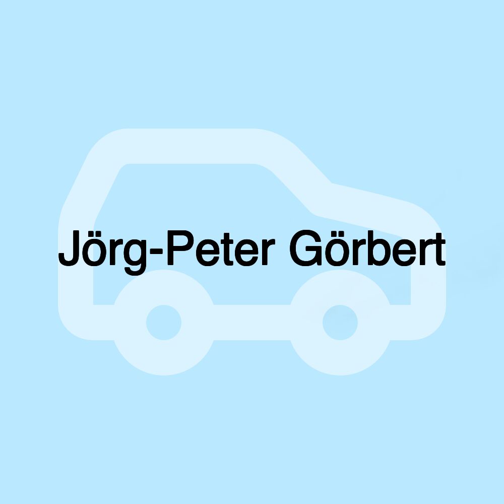 Jörg-Peter Görbert