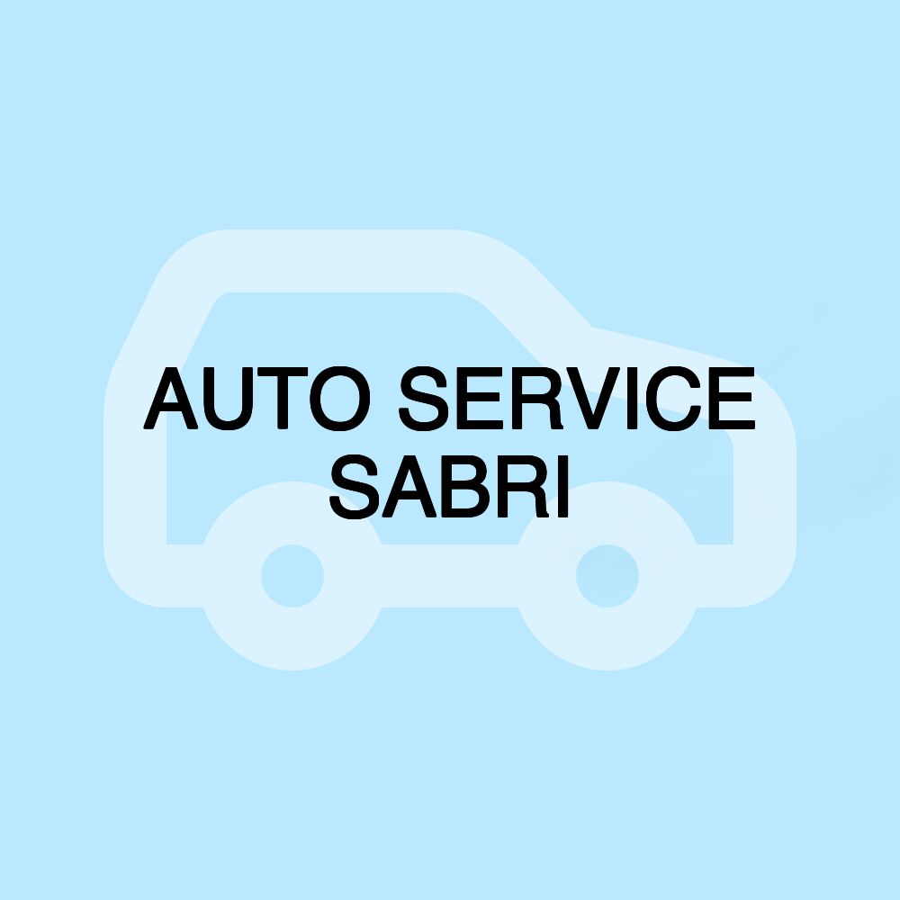 AUTO SERVICE SABRI