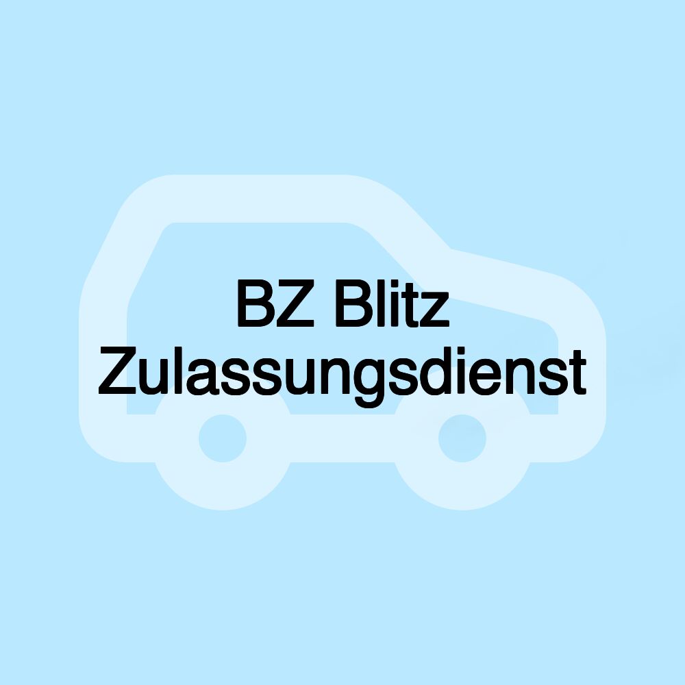 BZ Blitz Zulassungsdienst