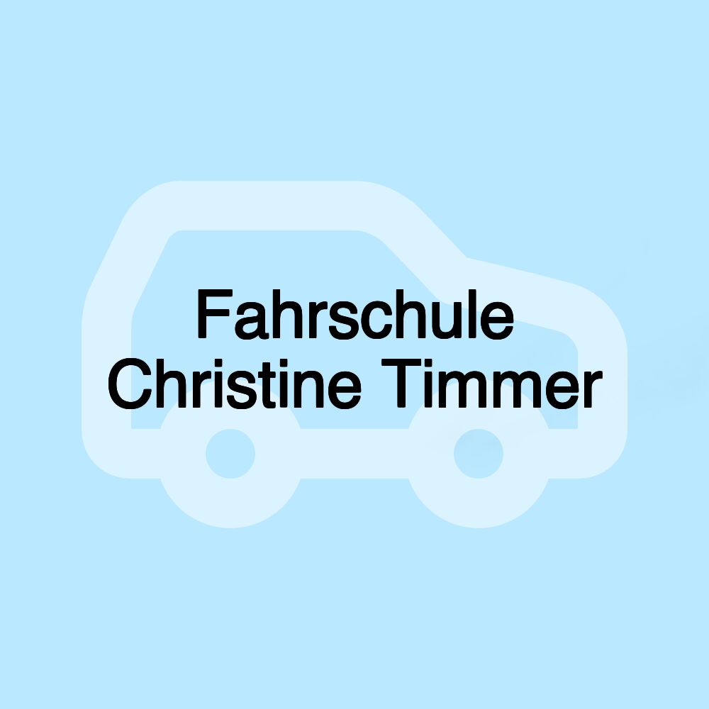 Fahrschule Christine Timmer