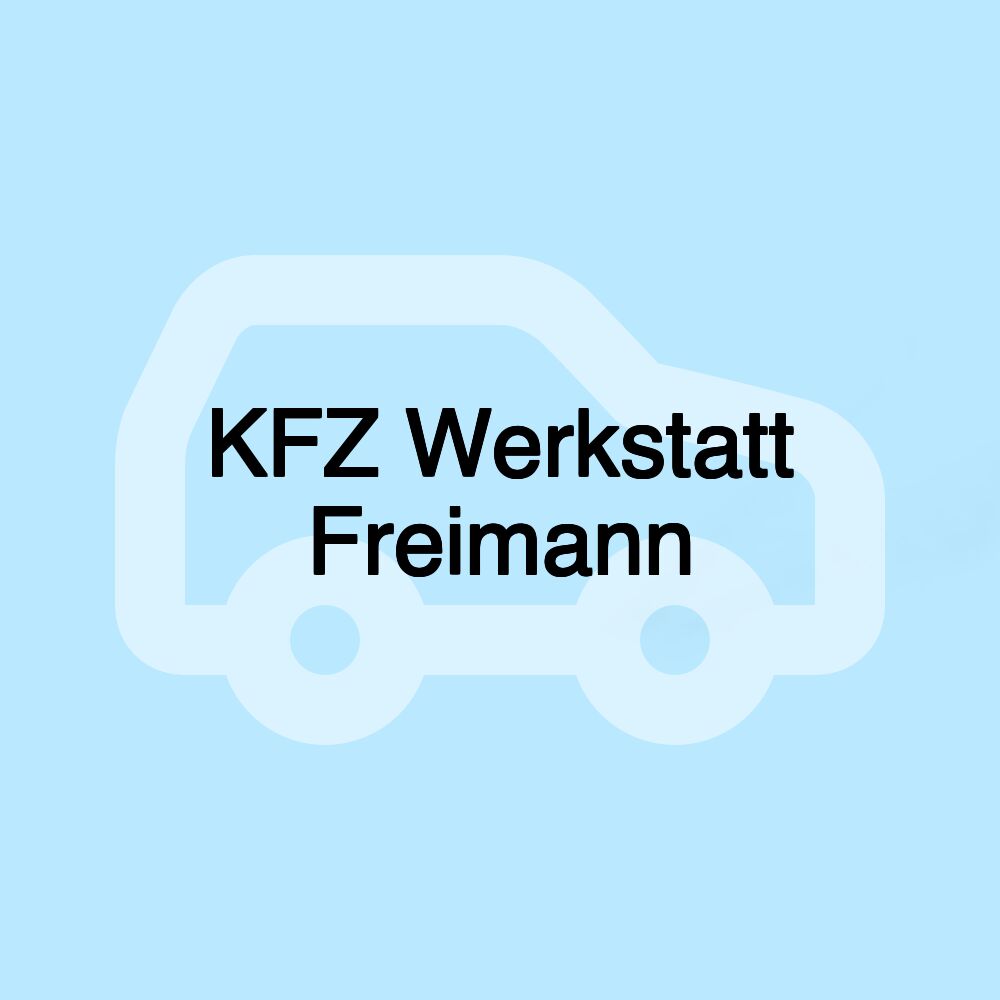 KFZ Werkstatt Freimann