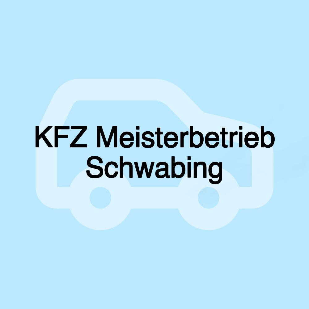 KFZ Meisterbetrieb Schwabing