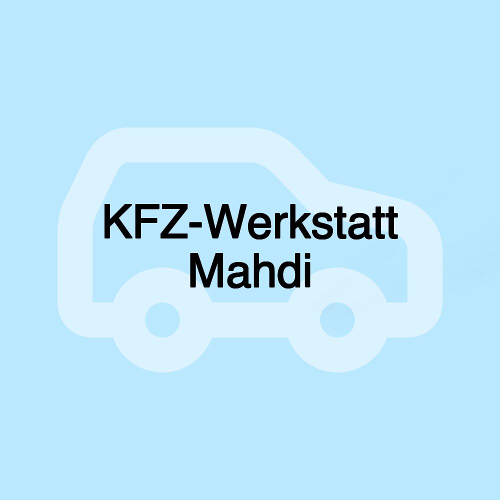 KFZ-Werkstatt Mahdi