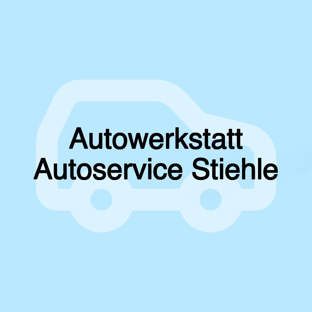 Autowerkstatt Autoservice Stiehle