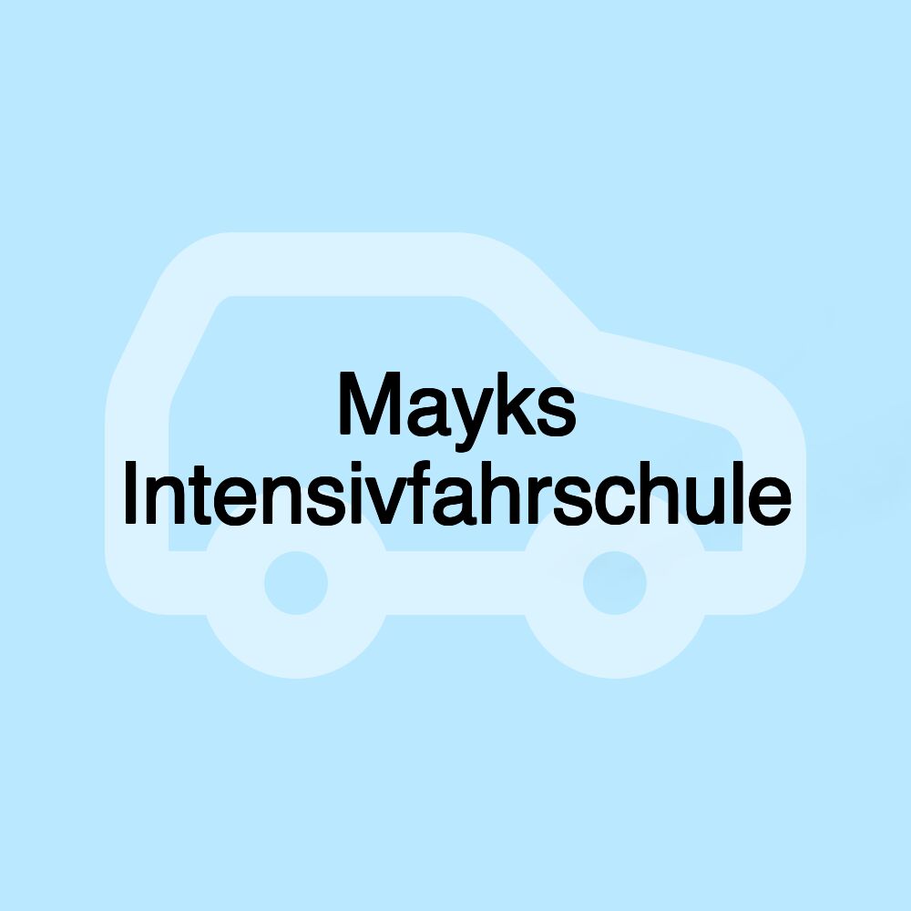 Mayks Intensivfahrschule