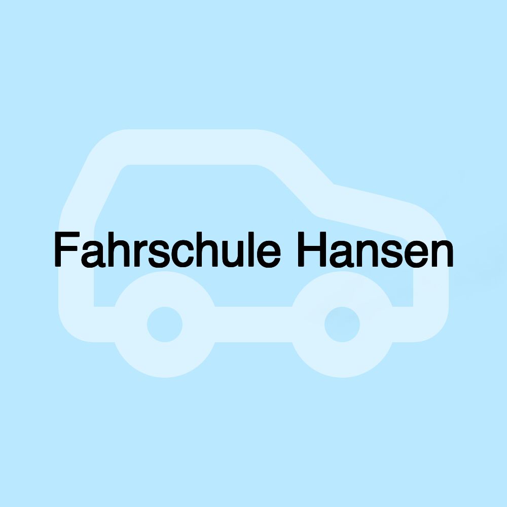 Fahrschule Hansen