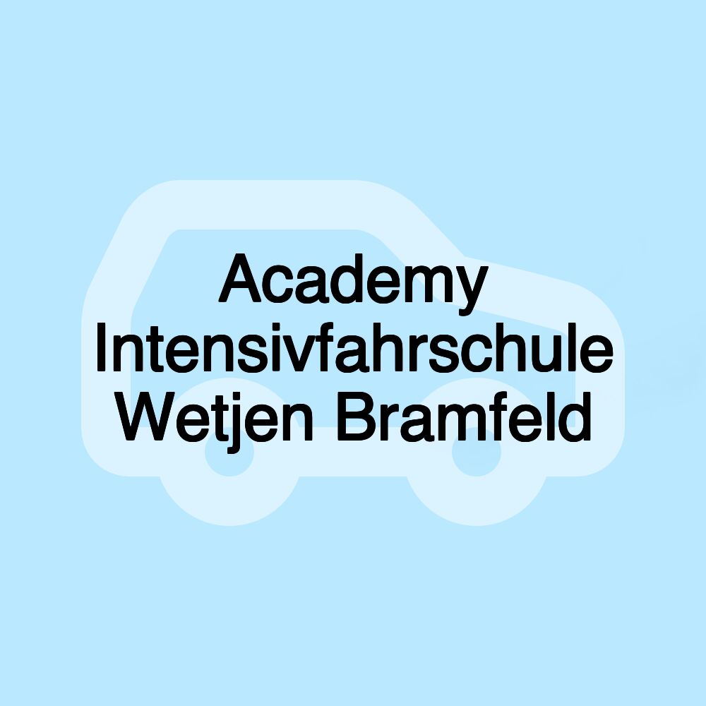 Academy Intensivfahrschule Wetjen Bramfeld