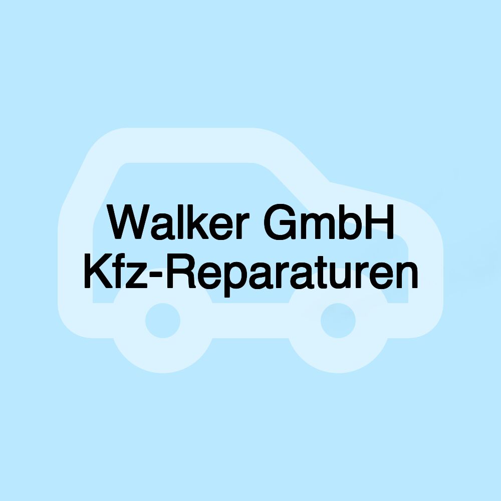 Walker GmbH Kfz-Reparaturen