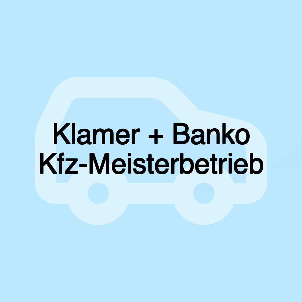 Klamer + Banko Kfz-Meisterbetrieb