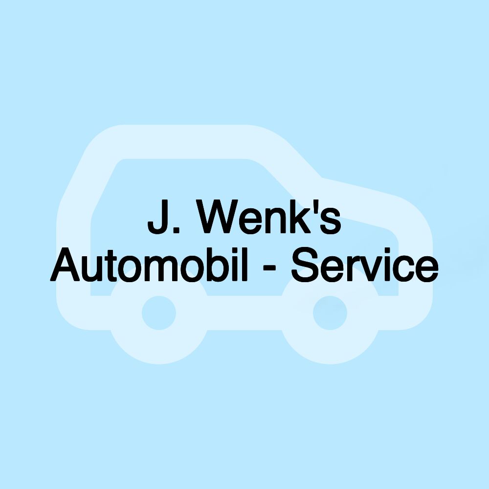 J. Wenk's Automobil - Service