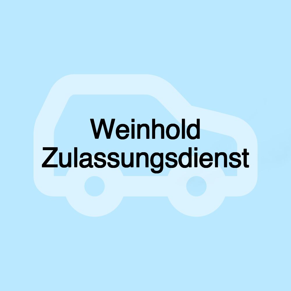 Weinhold Zulassungsdienst