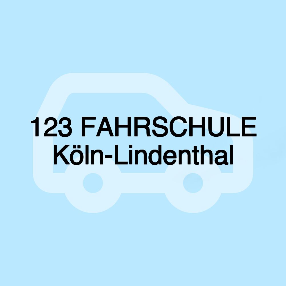 123 FAHRSCHULE Köln-Lindenthal