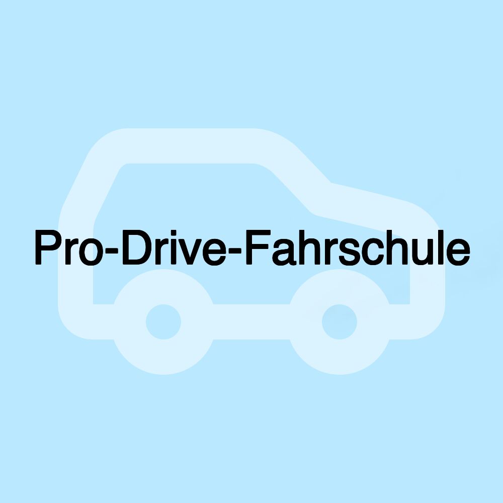 Pro-Drive-Fahrschule