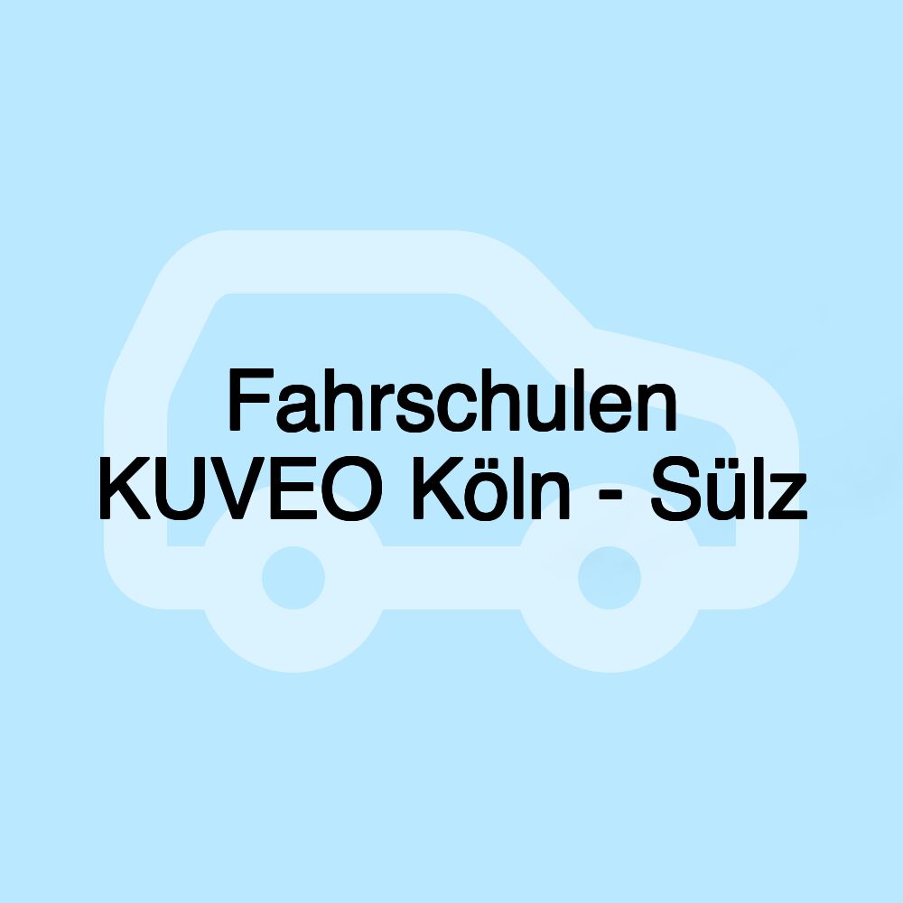 Fahrschulen KUVEO Köln - Sülz