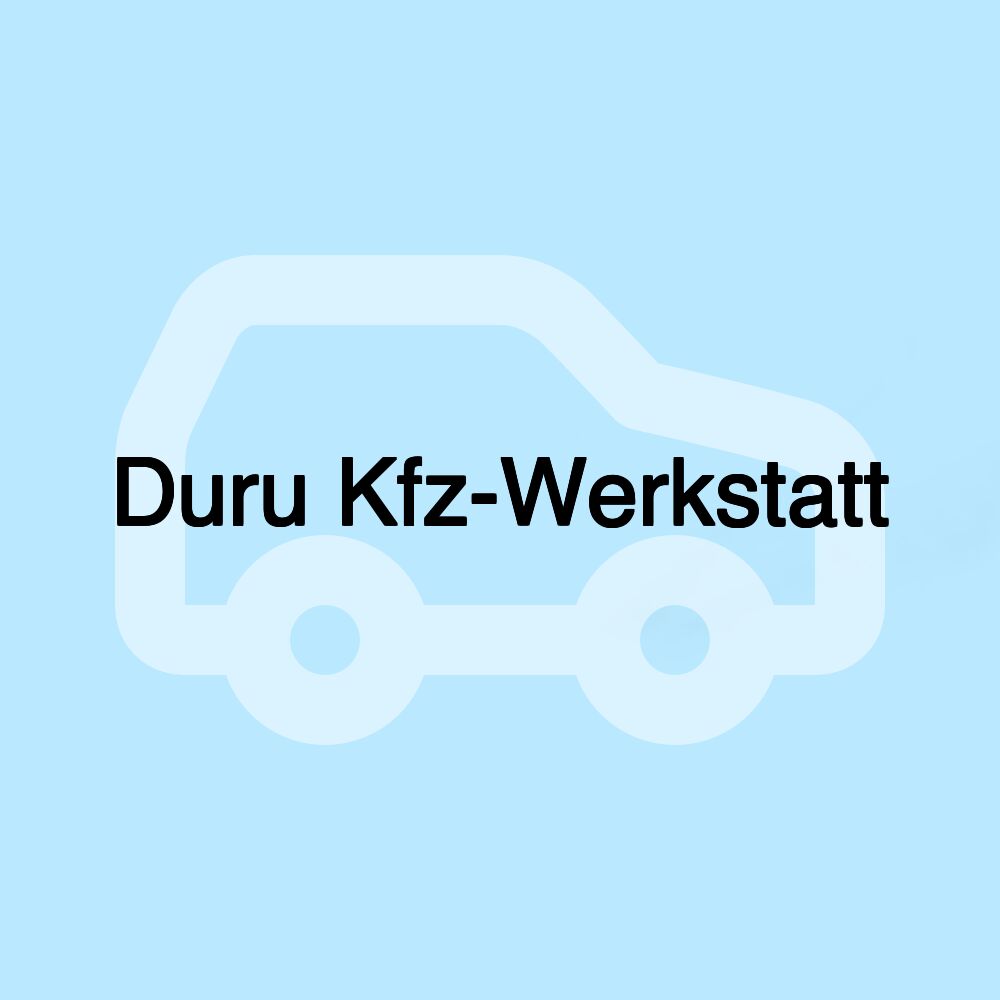 Duru Kfz-Werkstatt