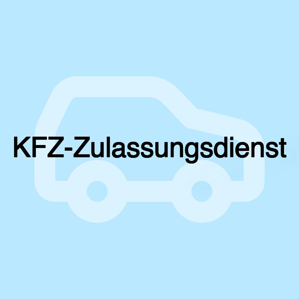 KFZ-Zulassungsdienst