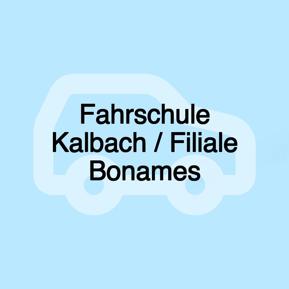 Fahrschule Kalbach / Filiale Bonames