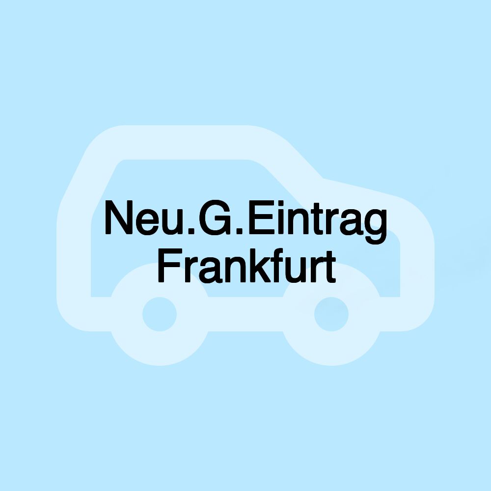 Neu.G.Eintrag Frankfurt