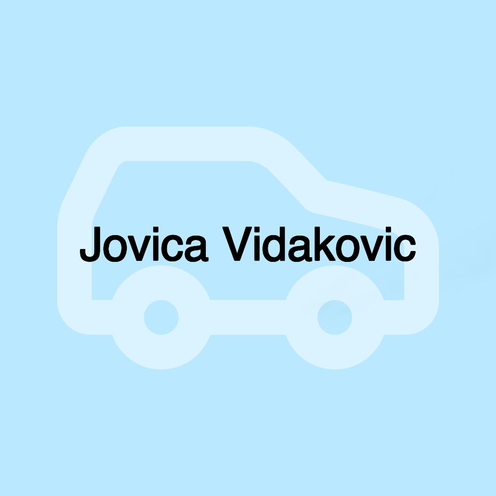 Jovica Vidakovic