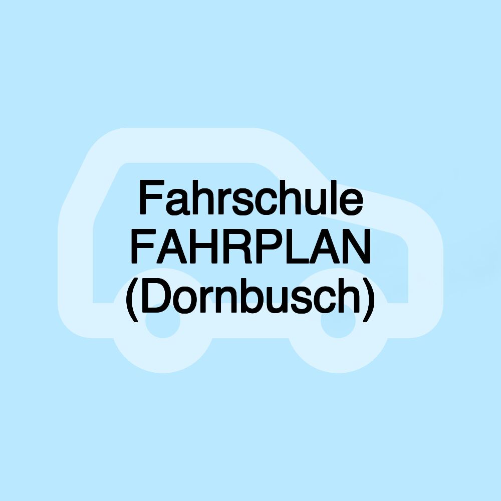 Fahrschule FAHRPLAN (Dornbusch)