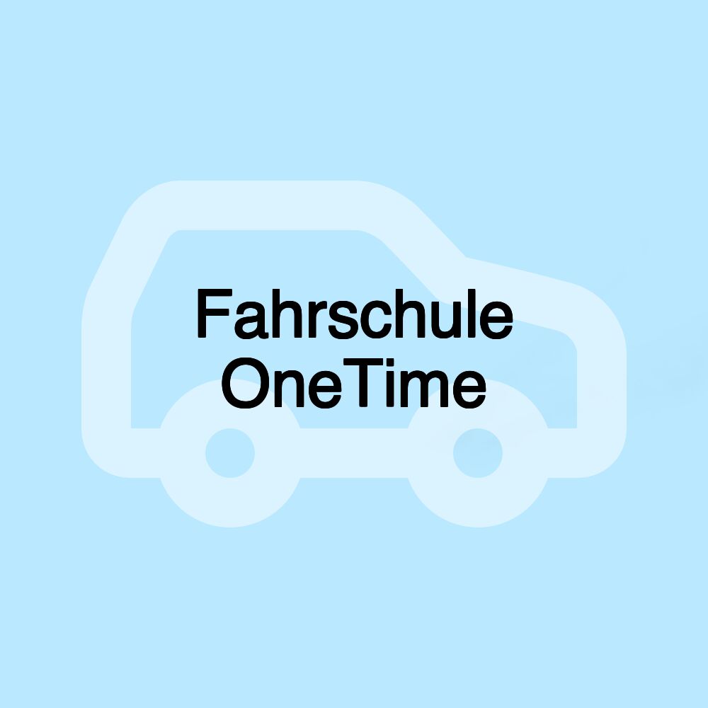 Fahrschule OneTime