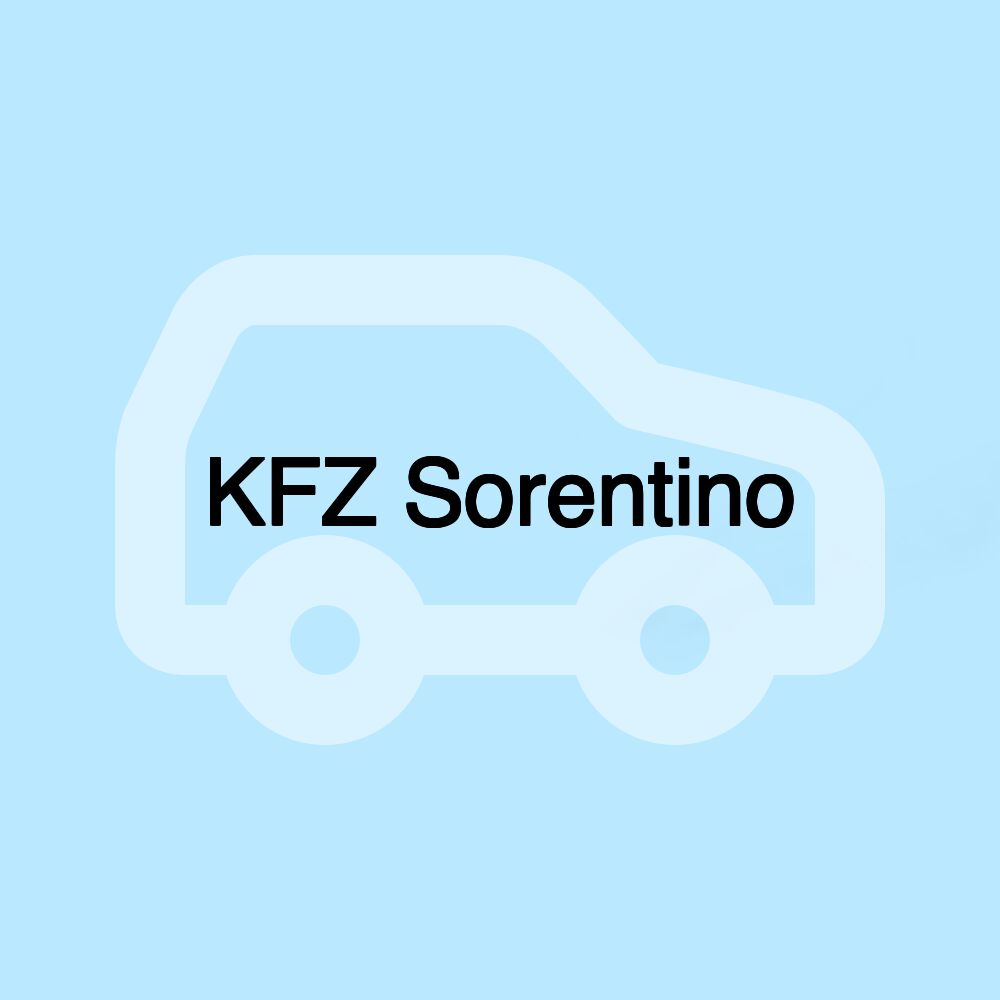 KFZ Sorentino