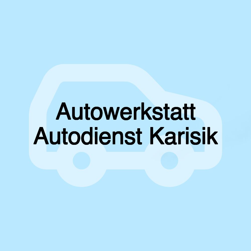 Autowerkstatt Autodienst Karisik