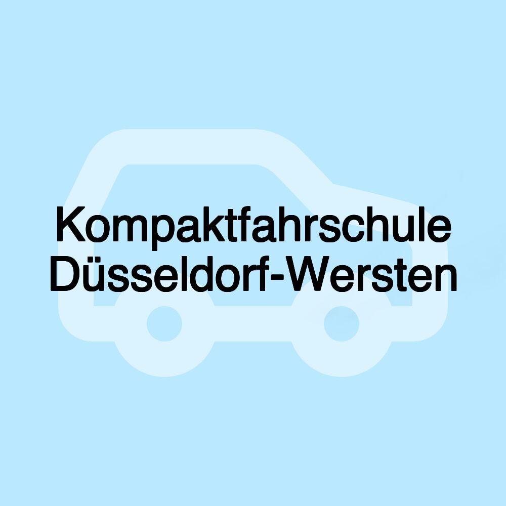 Kompaktfahrschule Düsseldorf-Wersten