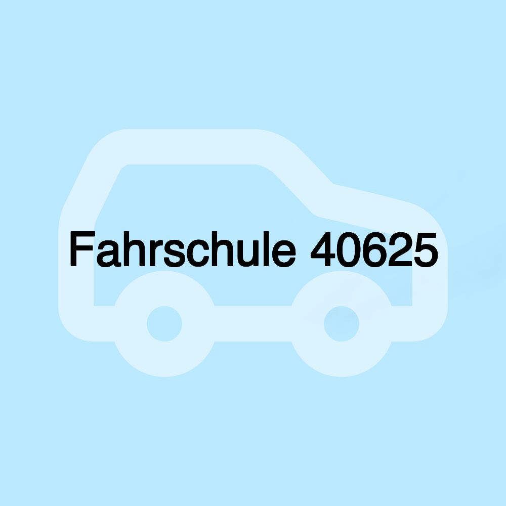 Fahrschule 40625