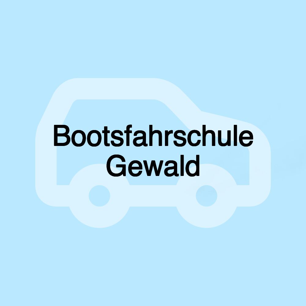 Bootsfahrschule Gewald