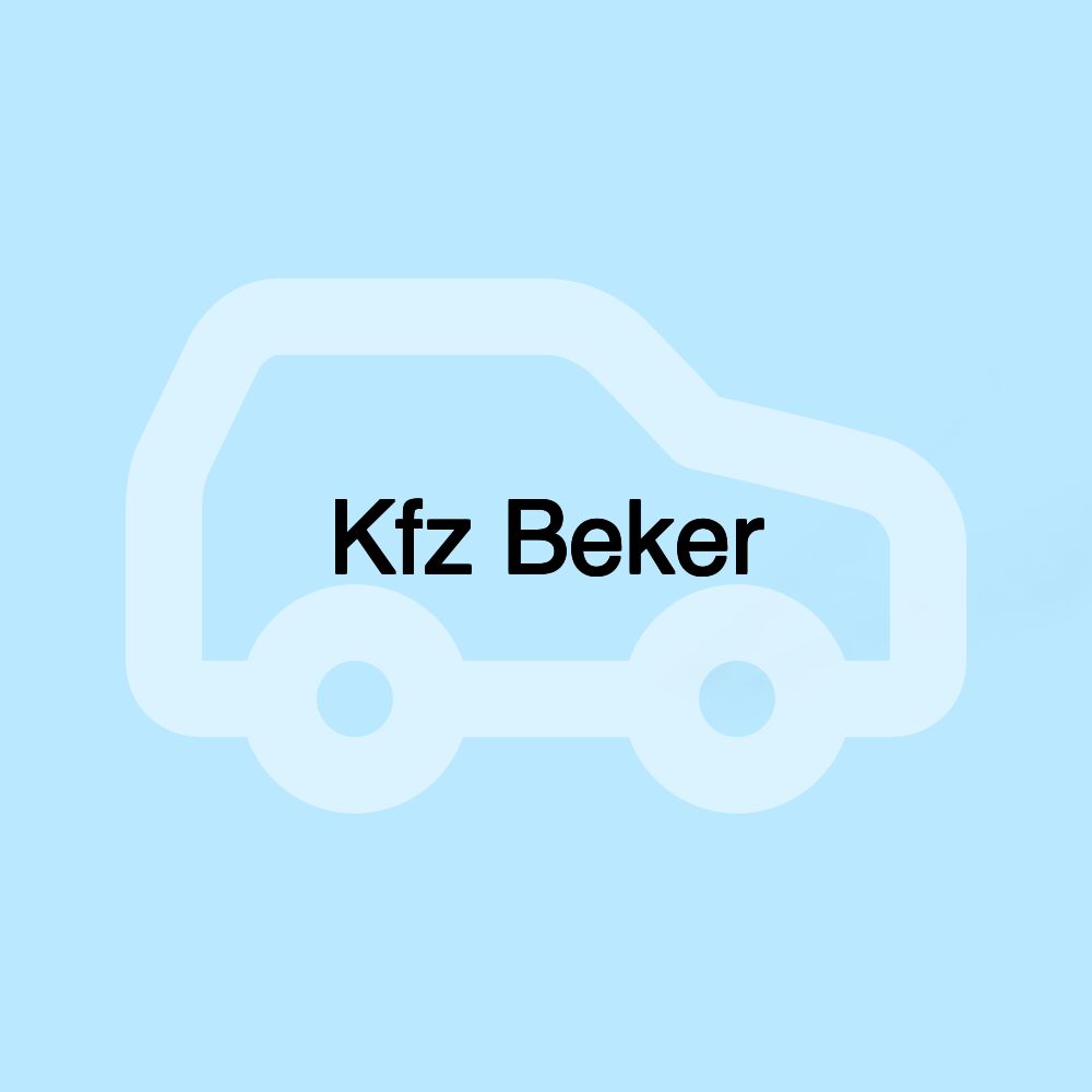 Kfz Beker