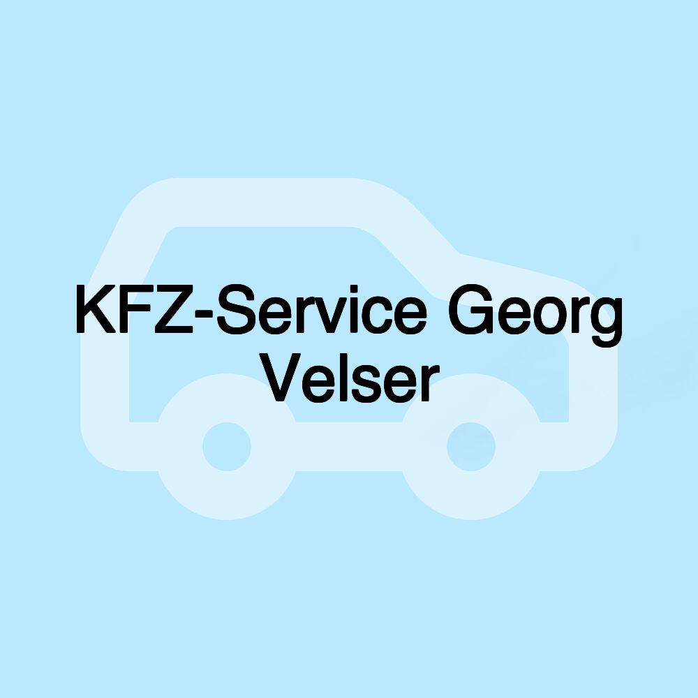 KFZ-Service Georg Velser