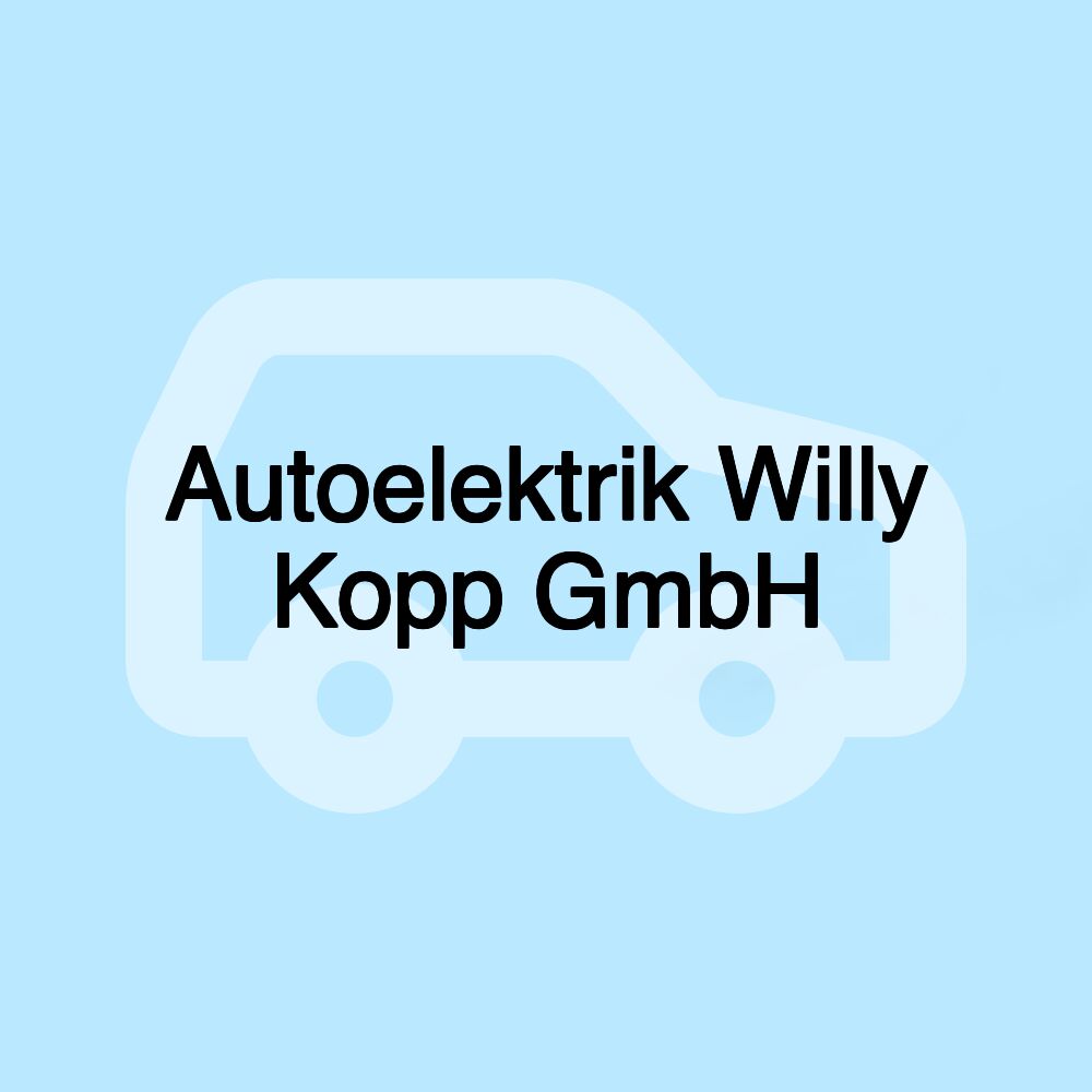 Autoelektrik Willy Kopp GmbH