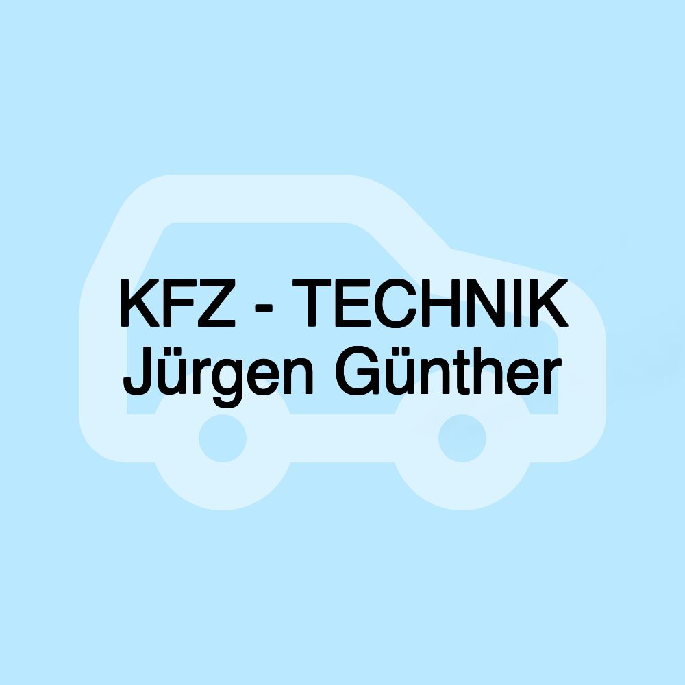 KFZ - TECHNIK Jürgen Günther