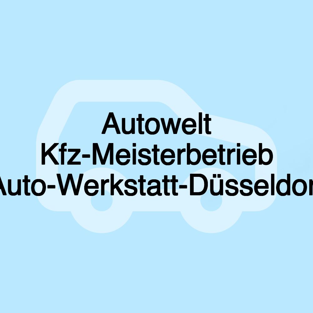 Autowelt Kfz-Meisterbetrieb Auto-Werkstatt-Düsseldorf